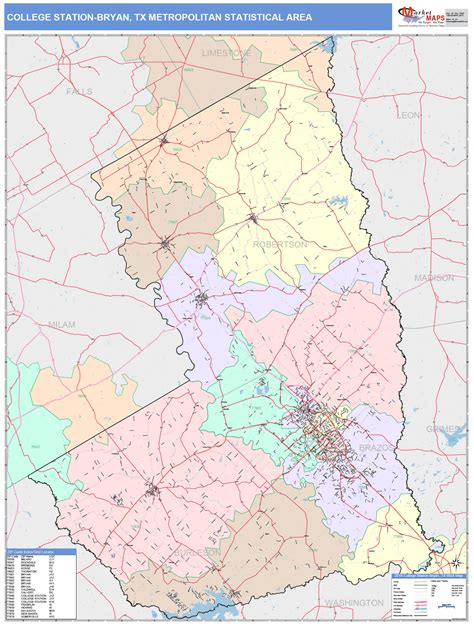map bryan college station.